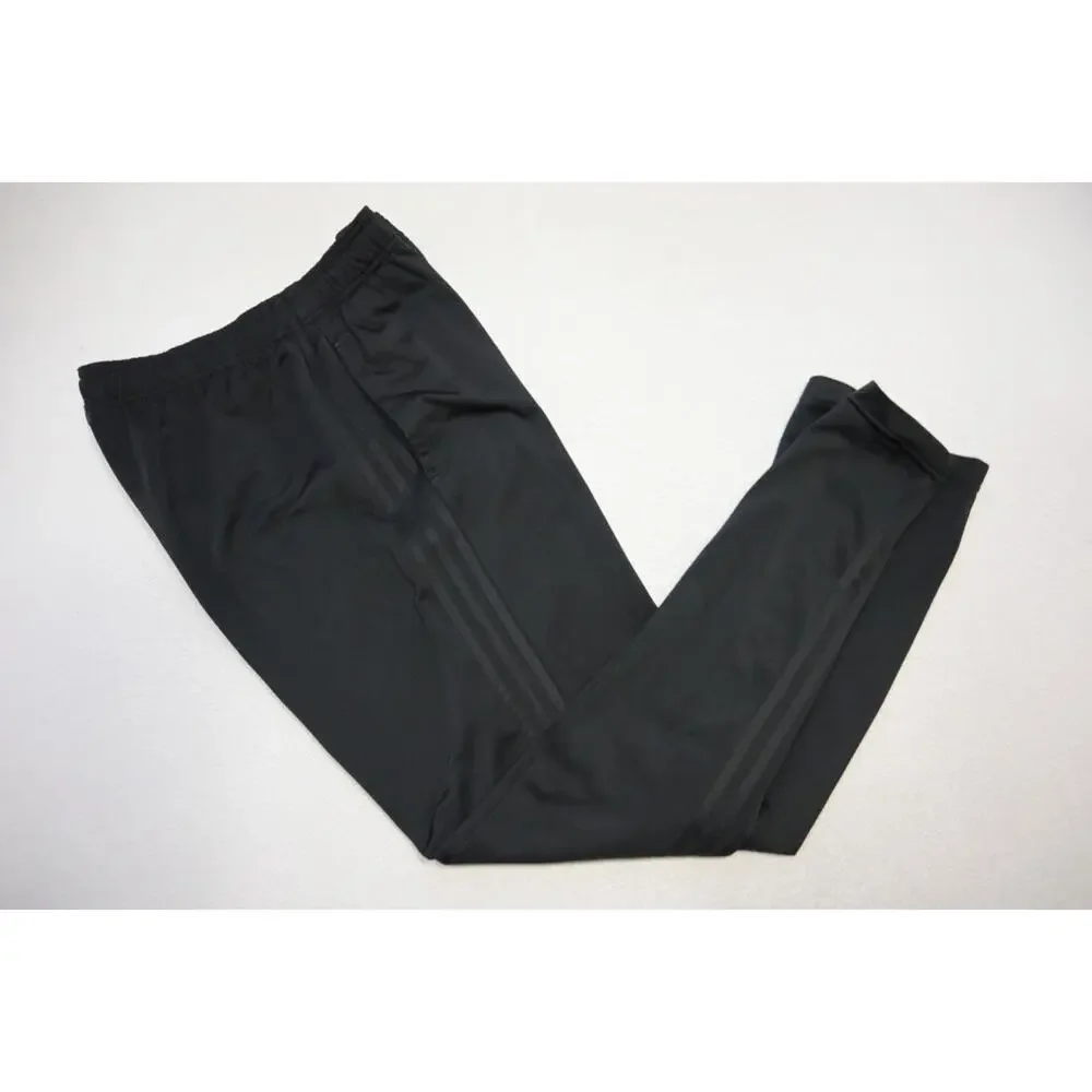 Adidas Sweat Pants Performance Striped‎ Athletic With Pockets Mens Size Large